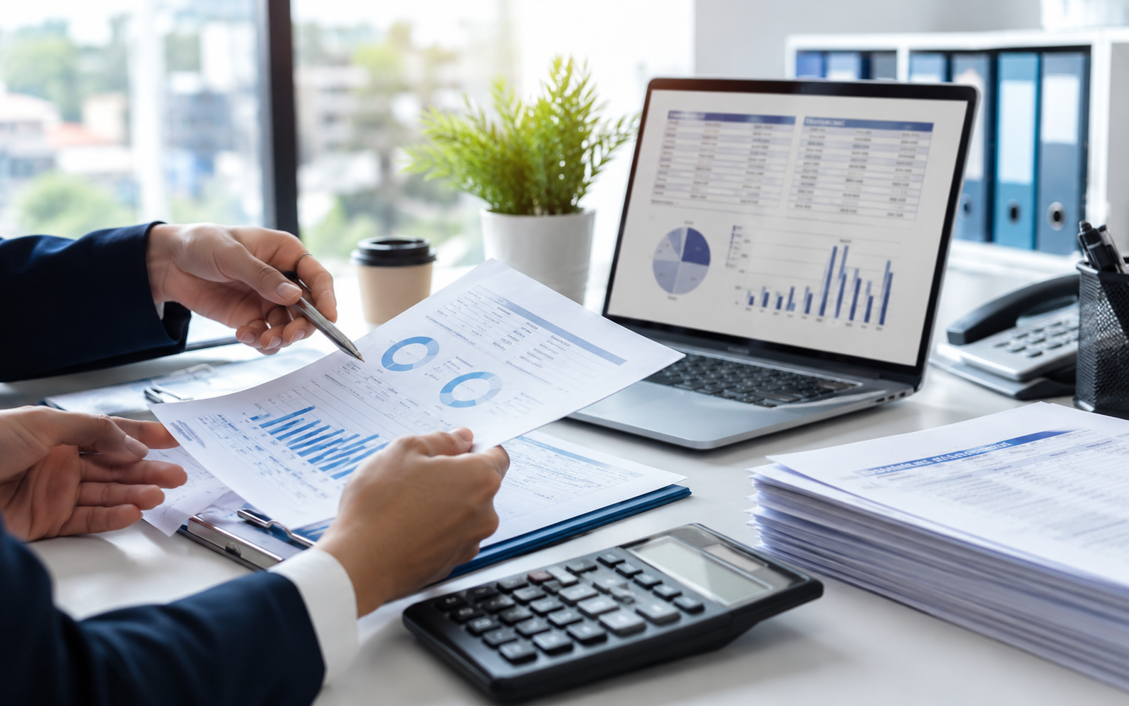 Accounting and finance administration support in a professional office
