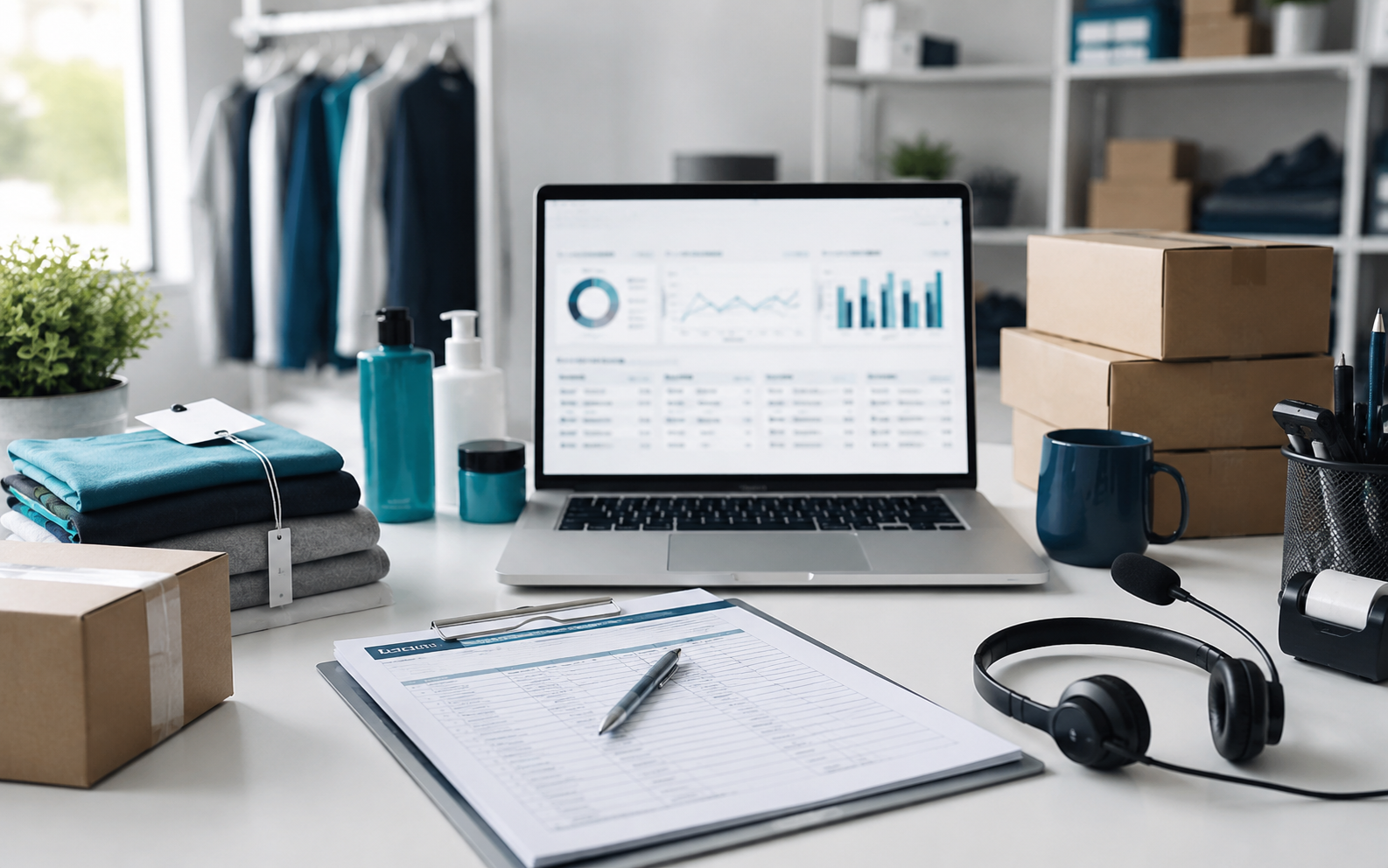 E-commerce operations support for orders, product data, and customer enquiries