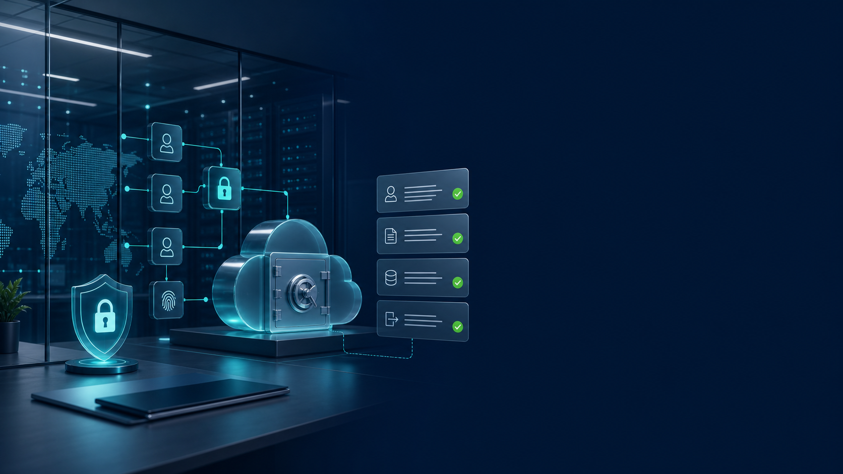 Practical security habits for managed remote teams visual